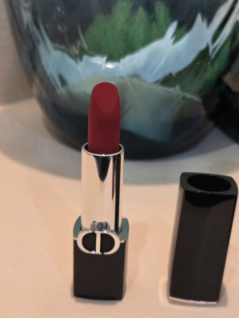 Dior Rouge Dior Velvet Mini Lipstick 846 Concorde Velvet 0.12 oz / 3.5g New